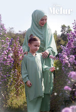 Load image into Gallery viewer, Kurung Melur in Mint Green (Kids)
