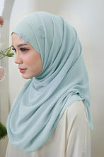 Load image into Gallery viewer, Sumayya Shawl in Baby Blue
