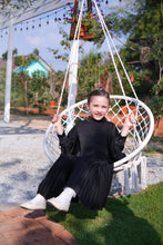 Load image into Gallery viewer, Faith Camelia in Black (Kids)
