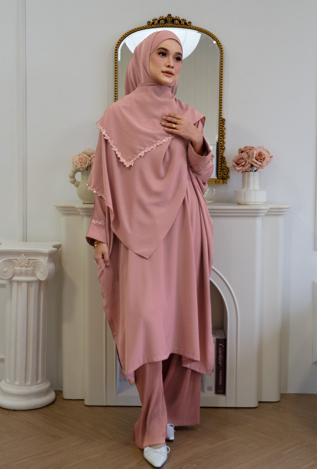 Serene Melur in Rouge Pink