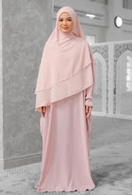 Load image into Gallery viewer, Kaftan Sumayya In Soft Pink
