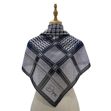 Load image into Gallery viewer, Qadira Square Shawl in Blue
